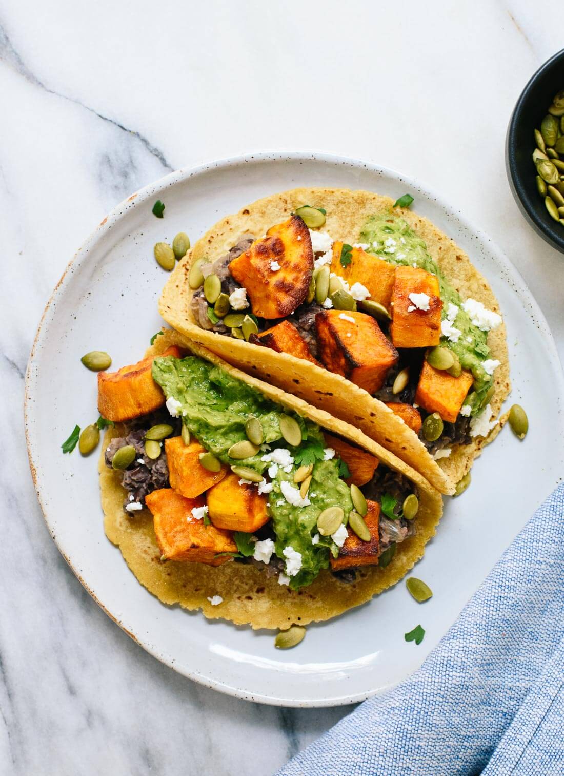 Black Bean Sweet Potato Tacos